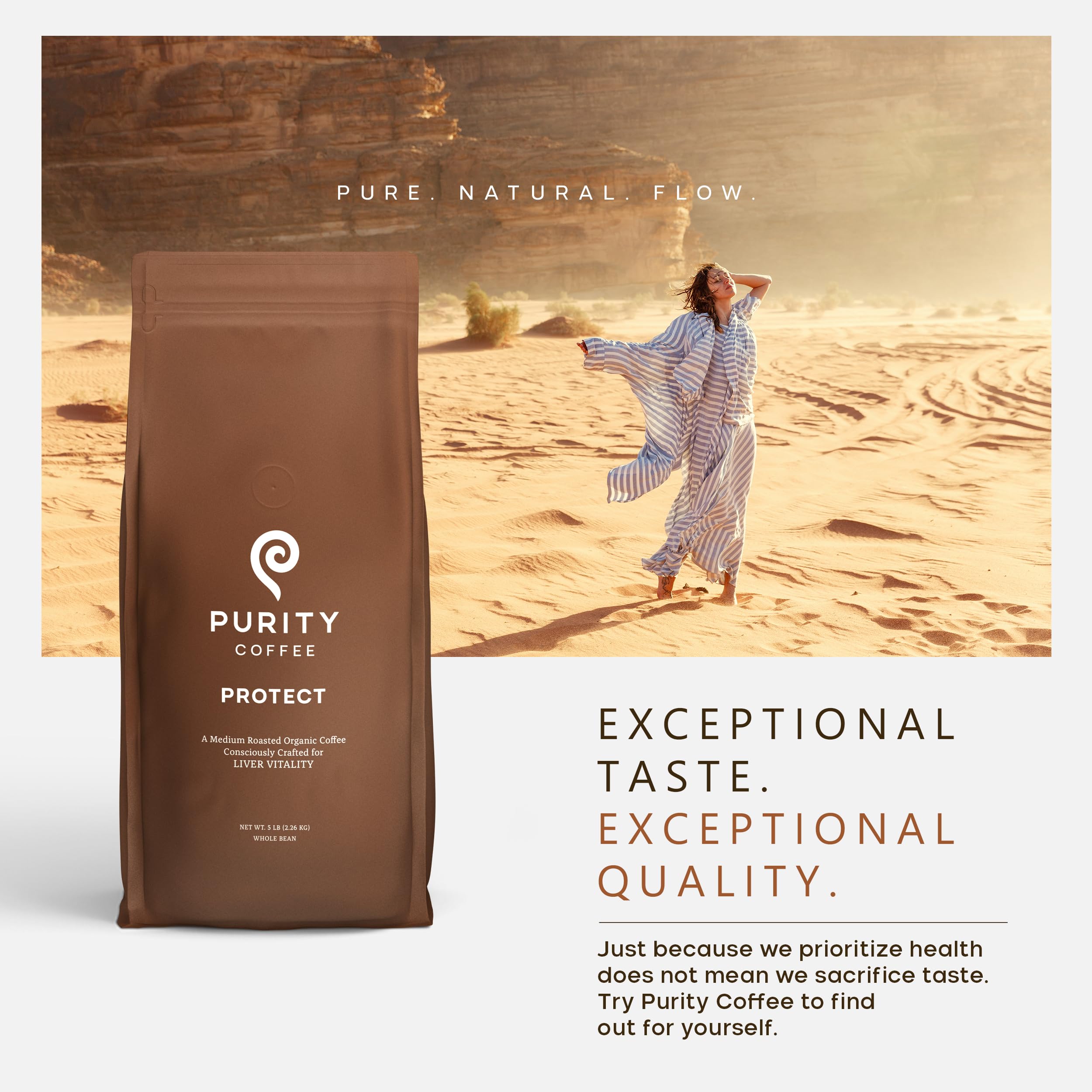 Purity Coffee PROTECT cup tasting preview shows a clean, bright cup profile.