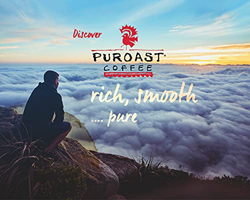 Puroast house blend Keurig-compatible pods delivering balanced flavor with reduced acidity.
