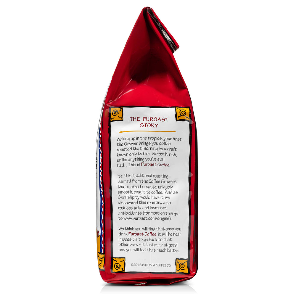 Puroast Low-Acid Coffee Supports gentle digestion without sacrificing taste.