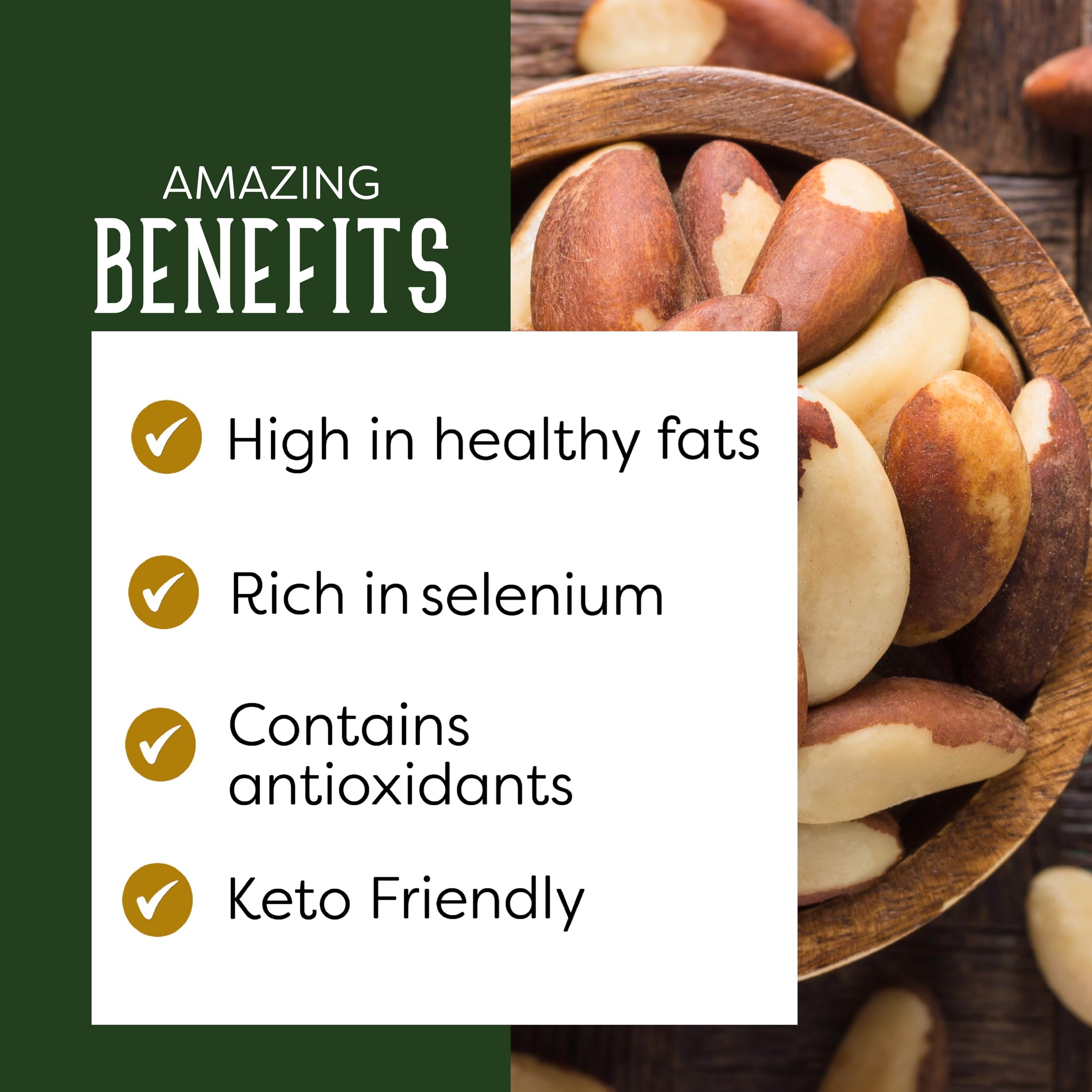 PuroRaw Brazil Nuts shell-free prep for quick snacking.