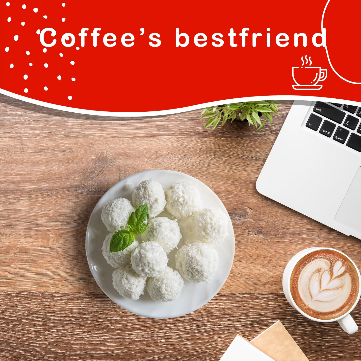 Purpalia Raffaello ingredient list highlights coconut and almond flavors.