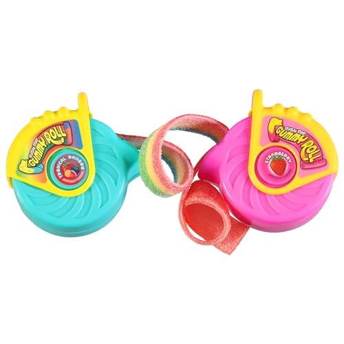 Push Pop Gummy Roll Easter party favors ready to share with kids.