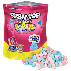 Push Pop Pop-Its gummies refill bag (1lb) for easy party favors and on-the-go sharing