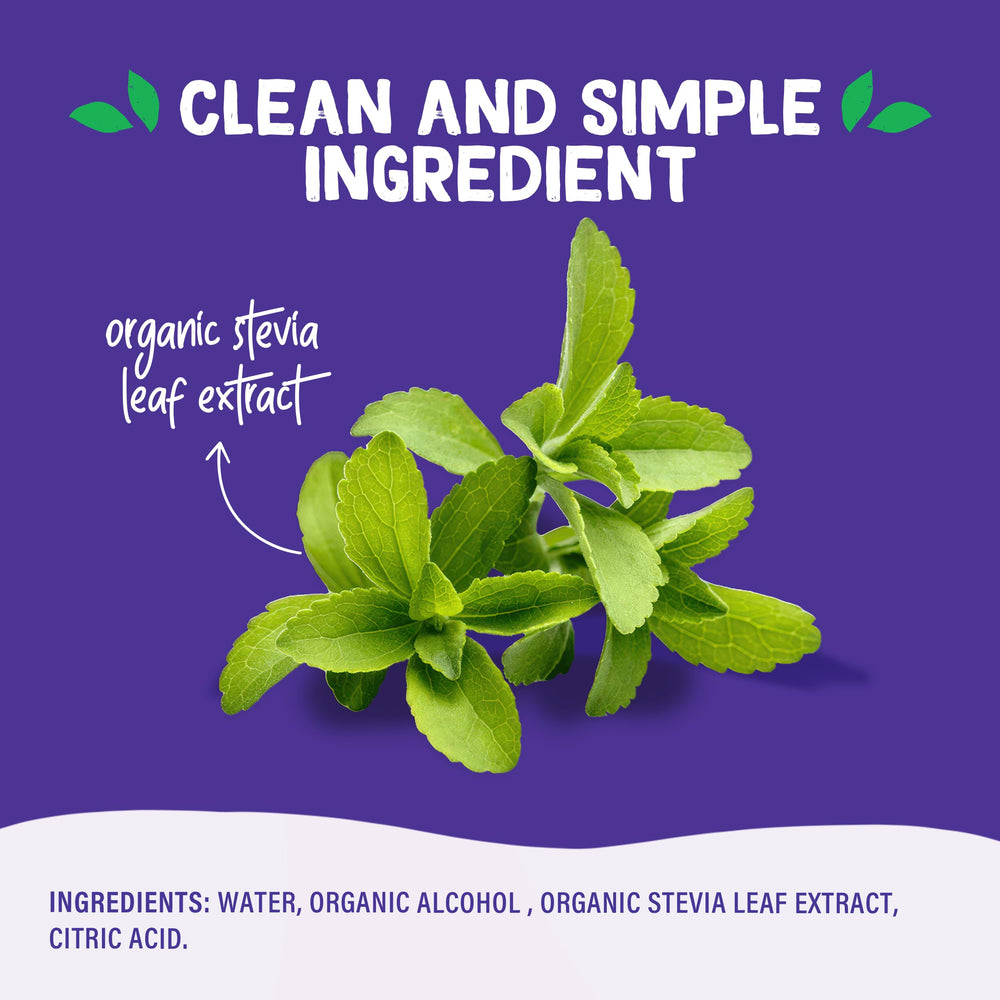 Compact Pyure stevia bottle ideal for on-the-go sweetness.