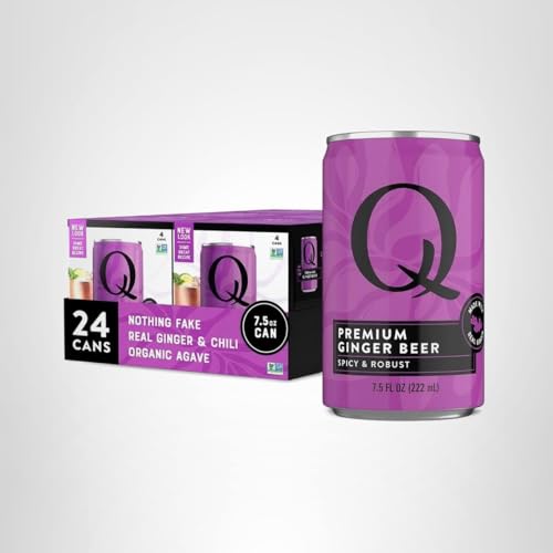 Q MIXERS compact cans ideal for stocking home bars and travel.