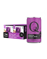 Q MIXERS Q GINGER BEER 24-pack, ready for hosting and on-the-go refreshment.