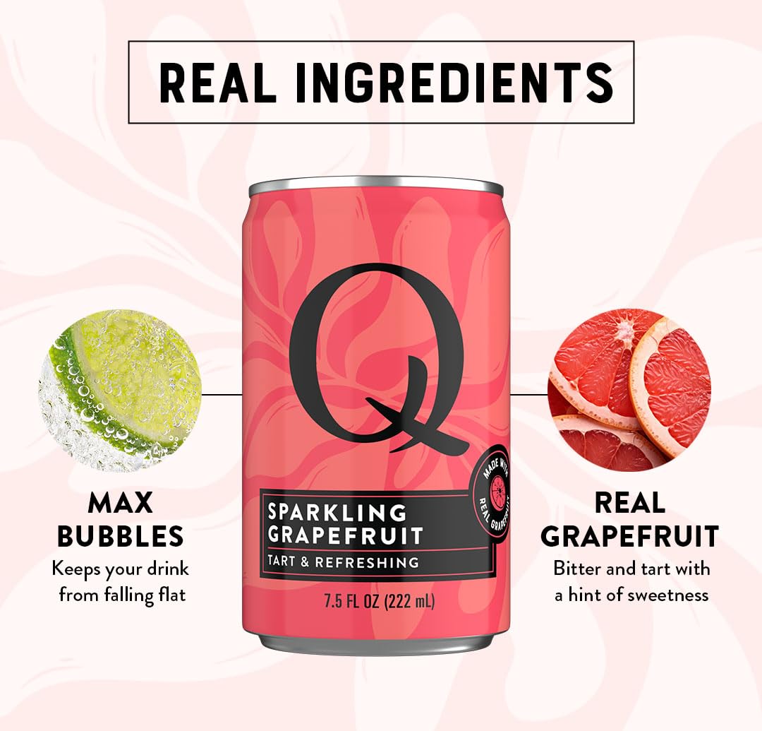 Q MIXERS grapefruit mocktail idea image inspires refreshing non-alcoholic options