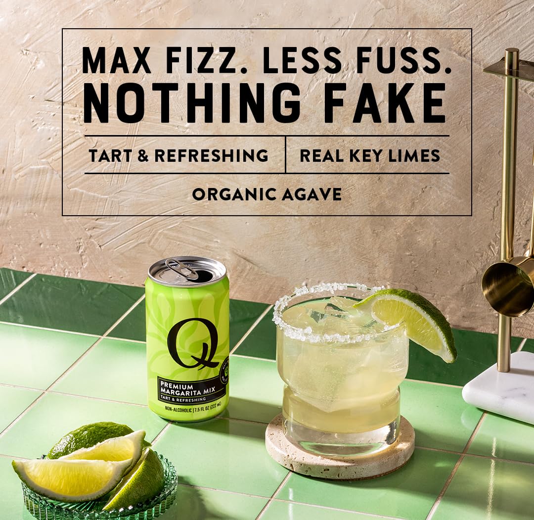 Q MIXERS USA-made formula emphasizes real ingredients.