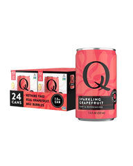 Q MIXERS Q Sparkling Grapefruit can front shows real fruit flavor for cocktails