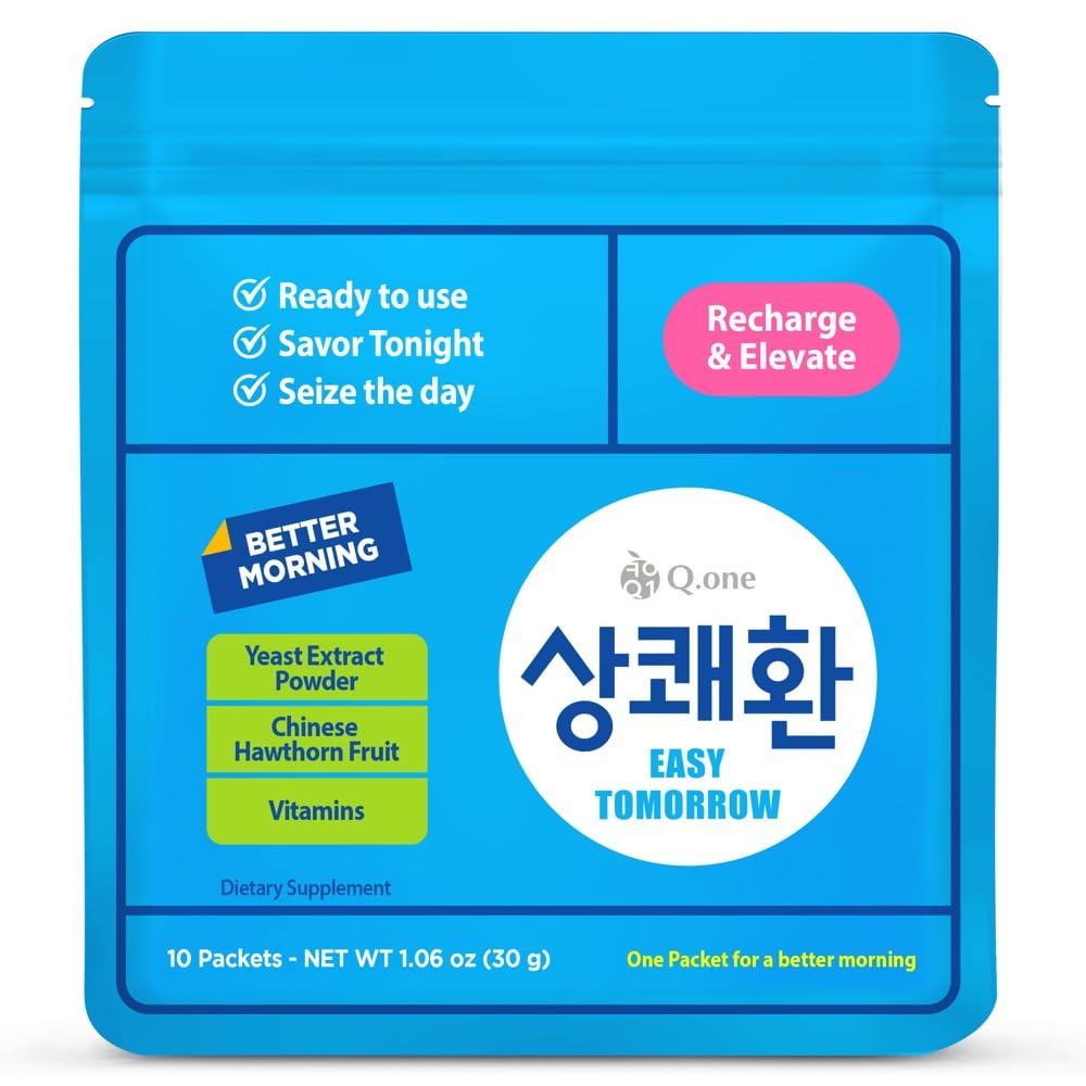 Q.one Easy Tomorrow Fresh box with ten convenient sachets for daily use