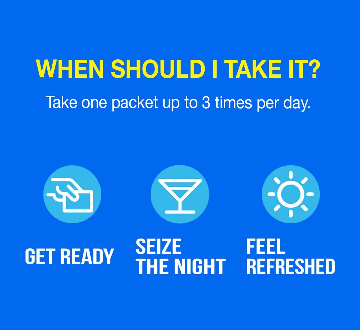 Q.one Easy Tomorrow Fresh dissolved drink in a glass ready to enjoy