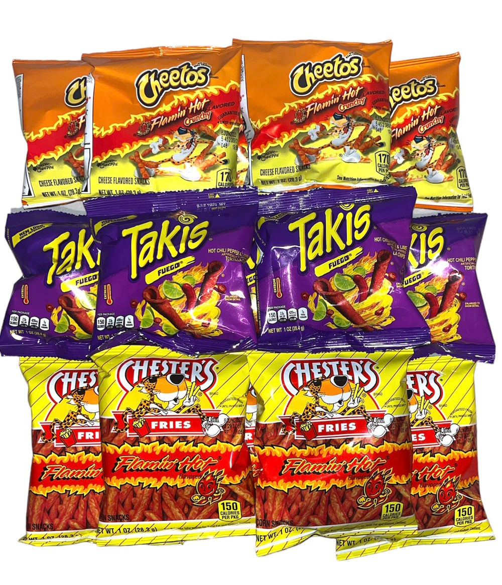 QT LIMITED Takis Fuego 1oz pack—fiery crunch for bold snacking