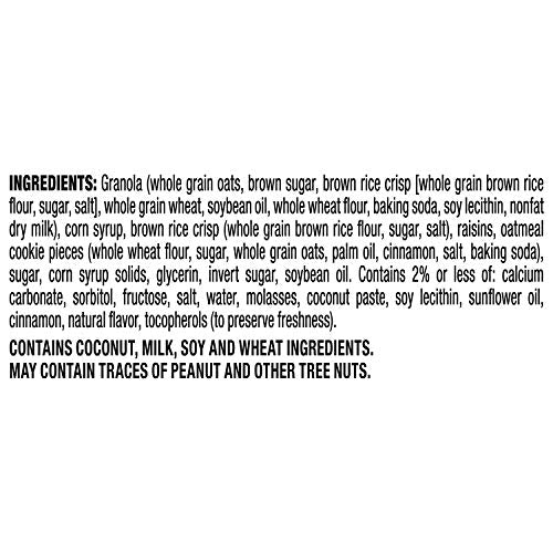 Quaker Chewy Granola Bars Oatmeal Raisin snack idea for school lunches and field trips
