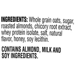 Quaker Honey & Almonds oats cup served with nutty aroma.