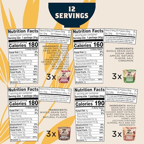 Quaker Instant Oatmeal Express Cups Disposable Container mess-free packaging