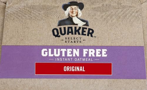 Open Quaker Instant Oatmeal packet ready to mix with hot water or milk.