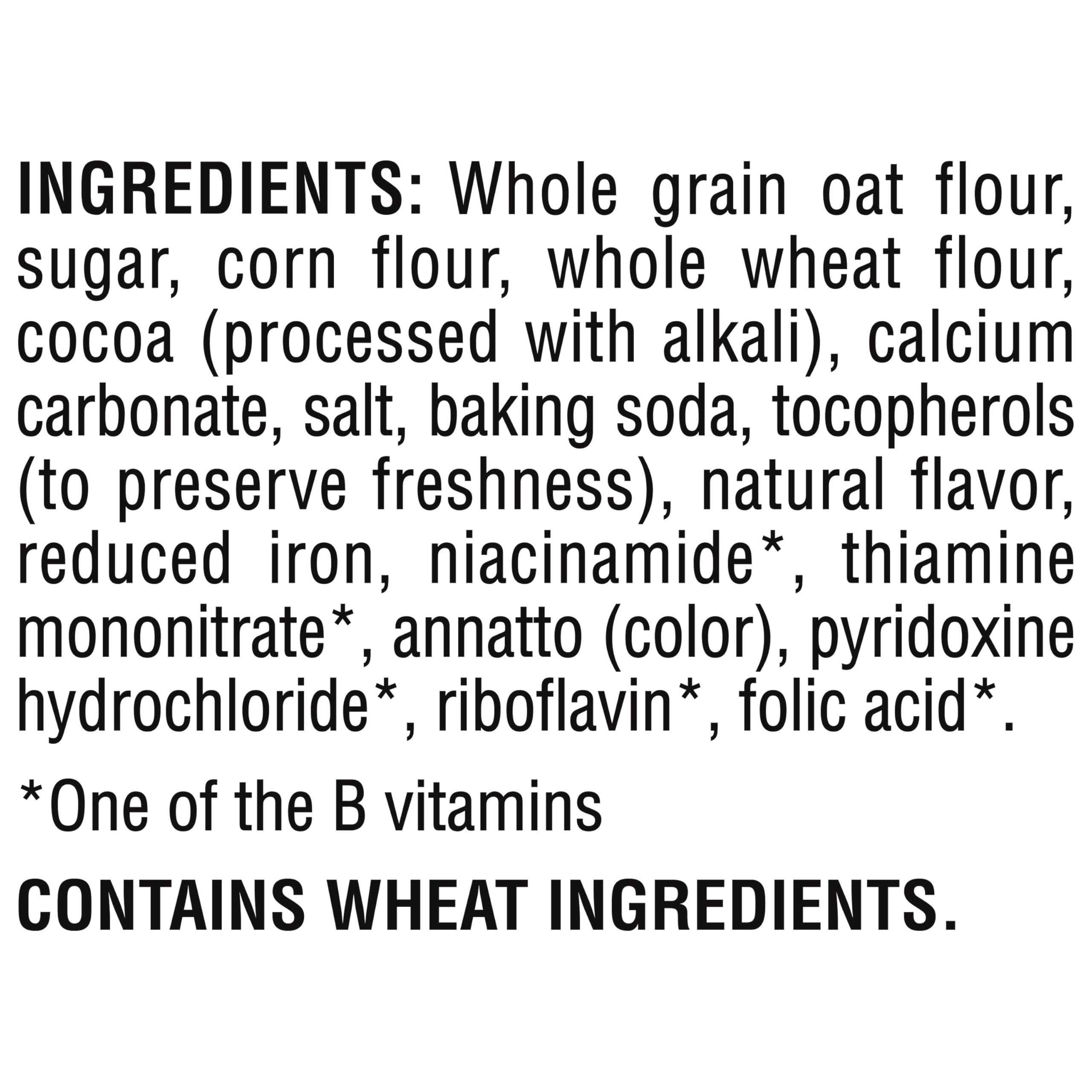 Close-up of Quaker Life Multigrain Hot Cocoa cereal in spoon
