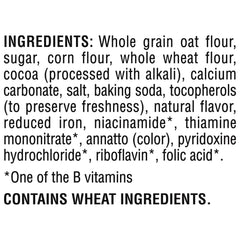 Close-up of Quaker Life Multigrain Hot Cocoa cereal in spoon