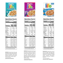 Quaker Mighty Life multigrain very vanilla box, ideal for a comforting start.