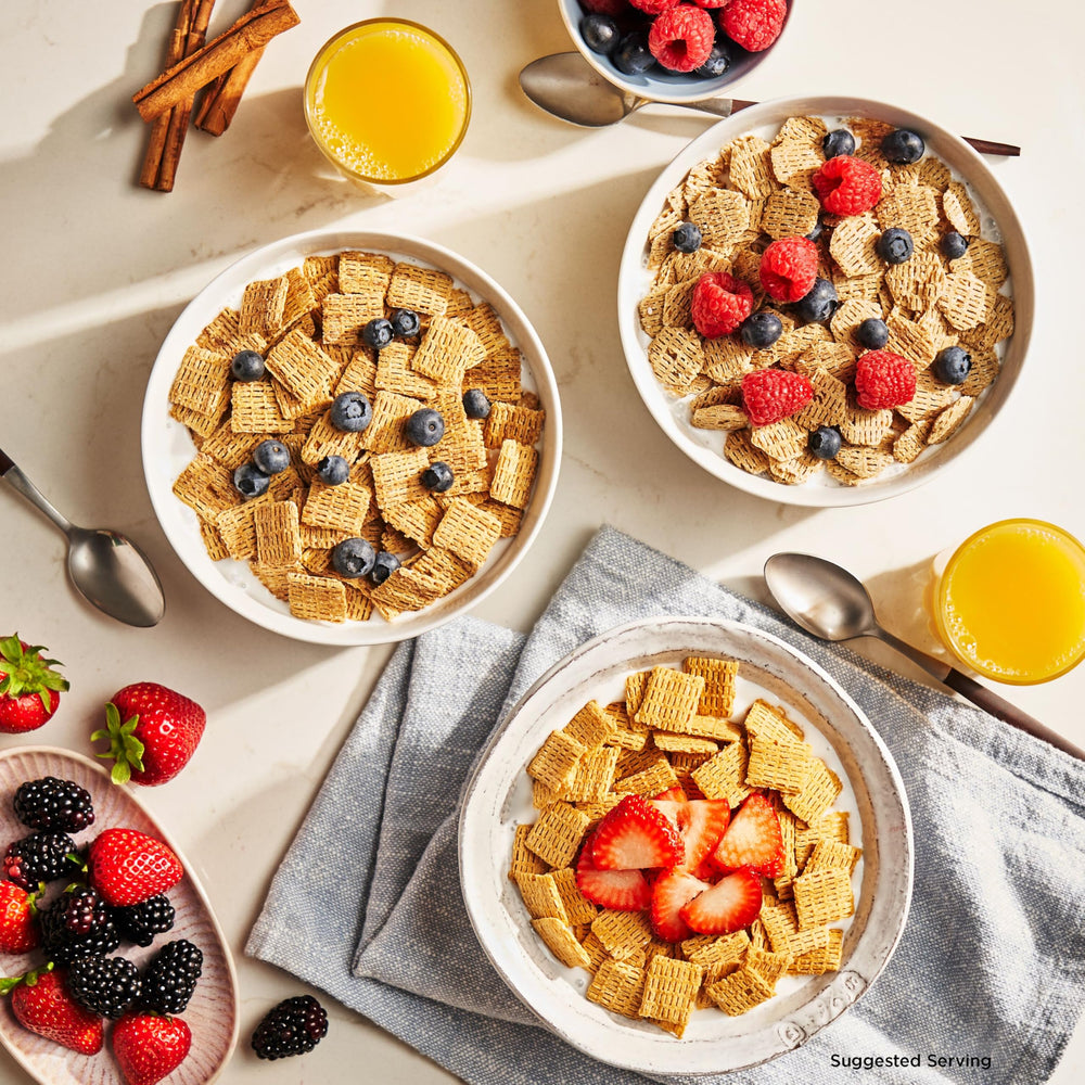Quaker Mighty Life cereal label highlights no artificial flavors or colors