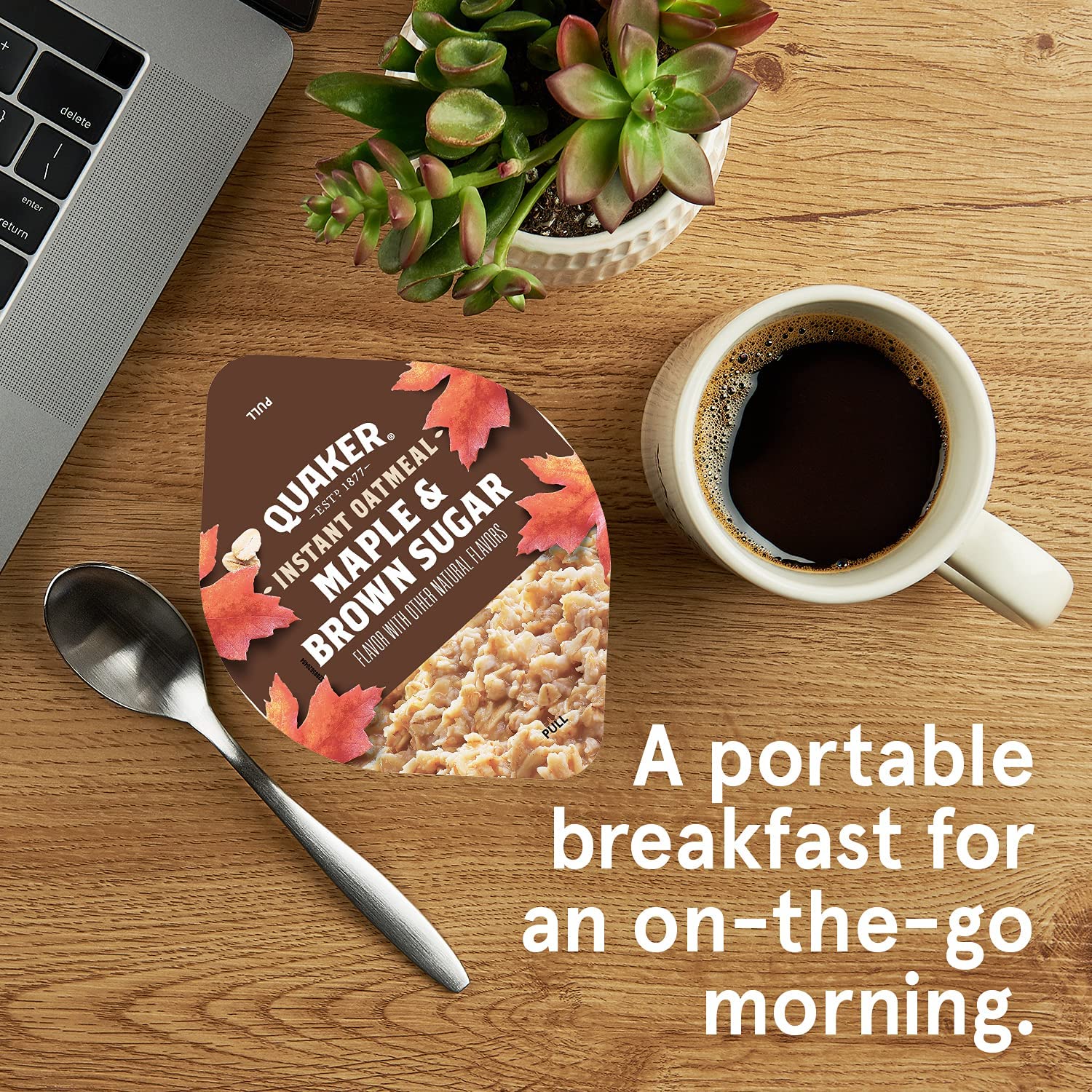 No artificial preservatives, flavors, or colors in Quaker Oatmeal Express Cups.