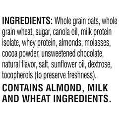 Quaker Protein Granola poured into a bowl for a protein-rich start
