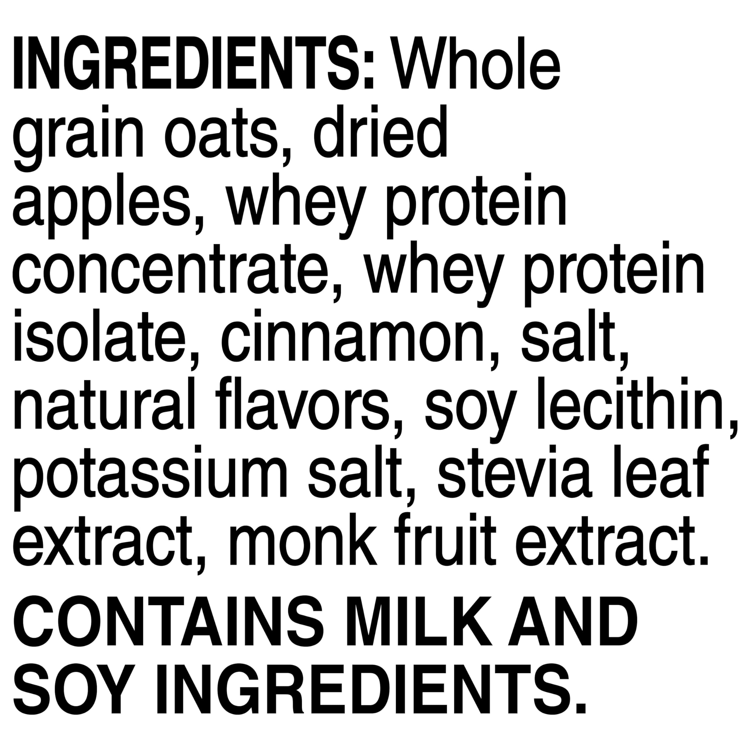Quaker Protein Instant Oatmeal Apple Cinnamon bowl with steam and comforting aroma.