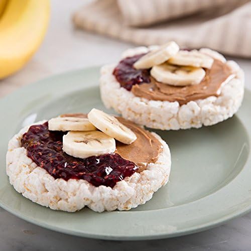 Quaker rice cakes plain snack ready to top with favorites.