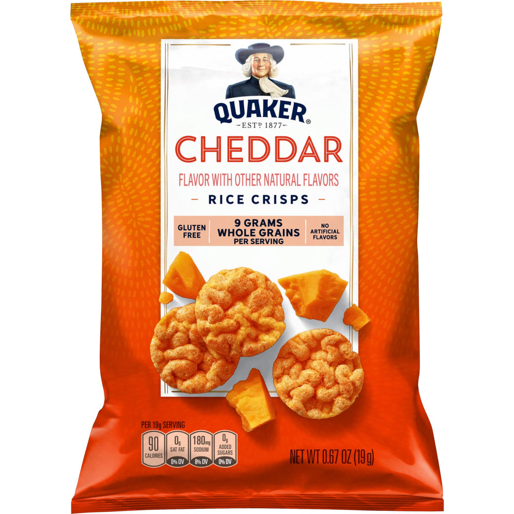 Quaker Rice Crisps buttermilk ranch with dipping idea for gatherings.