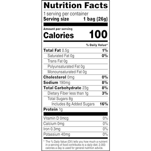 Quaker Rice Crisps Caramel bag tear-open, ready-to-eat snacking with no artificial colors.