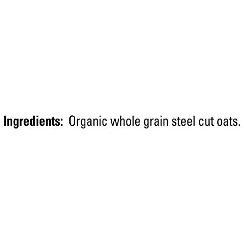 Close-up of Quaker steel cut oats showing nutty, hearty texture ideal for toppings.