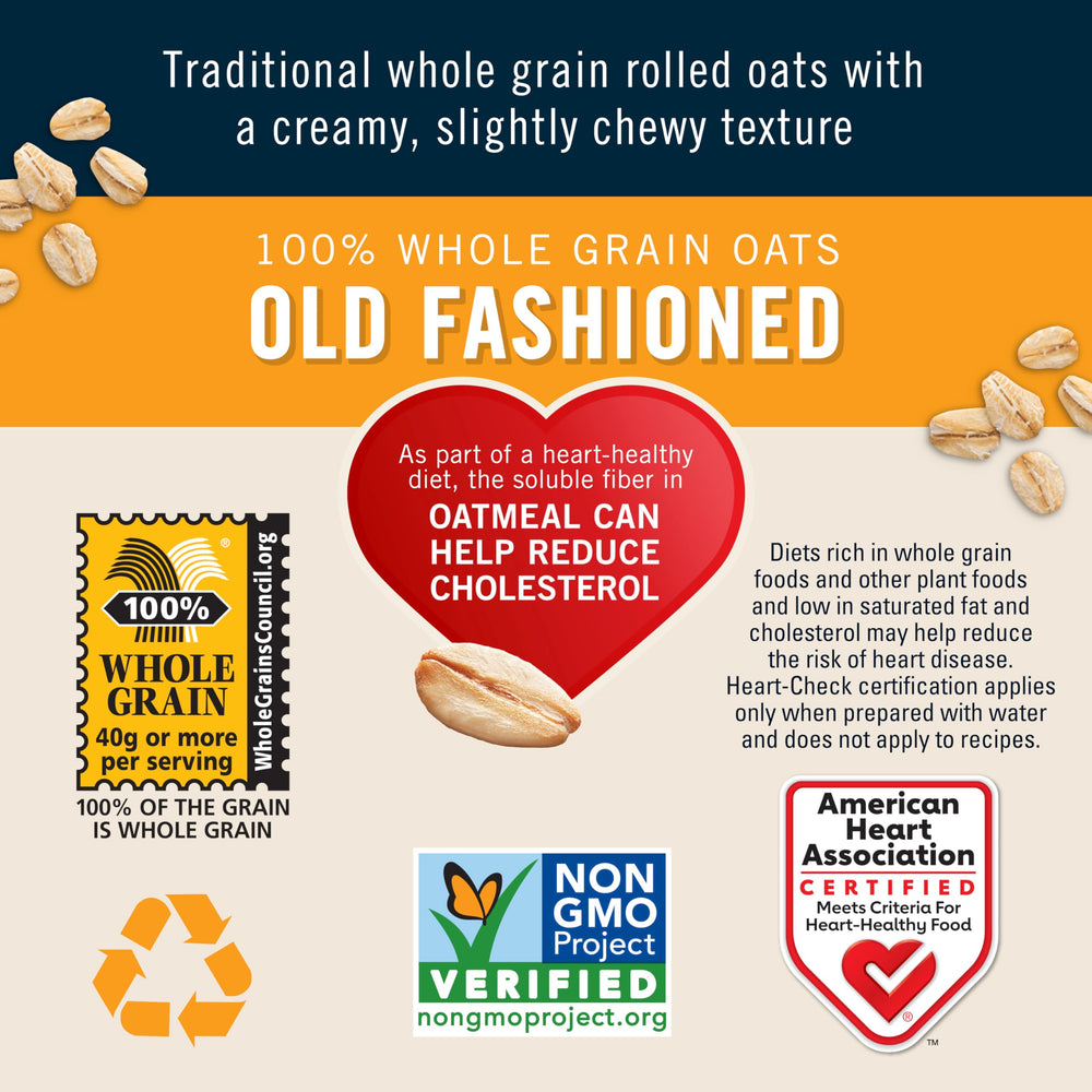 Quaker two 64-ounce bags in a box for bulk oats