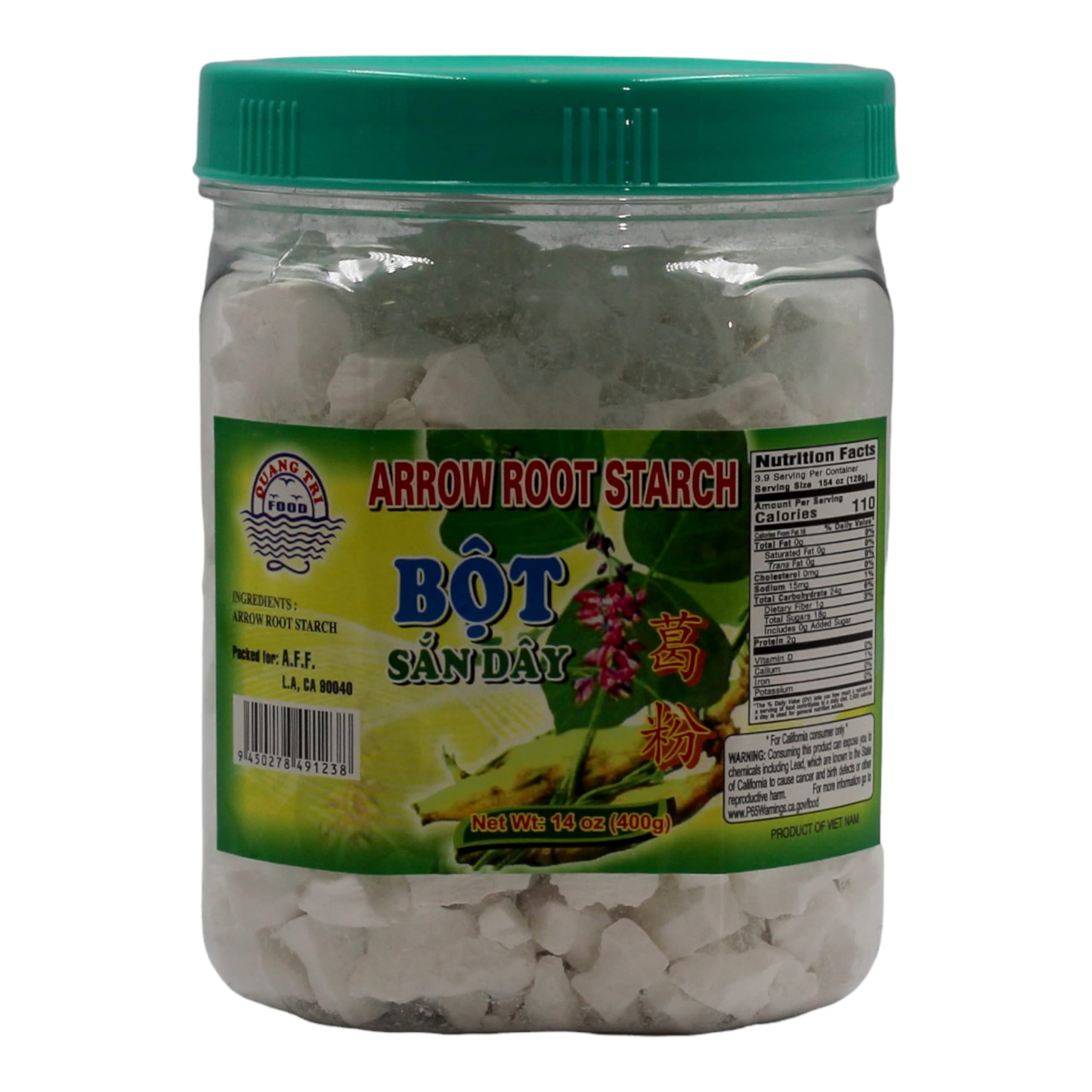 Quang Tri Arrowroot pudding thickener keeps silky textures in desserts