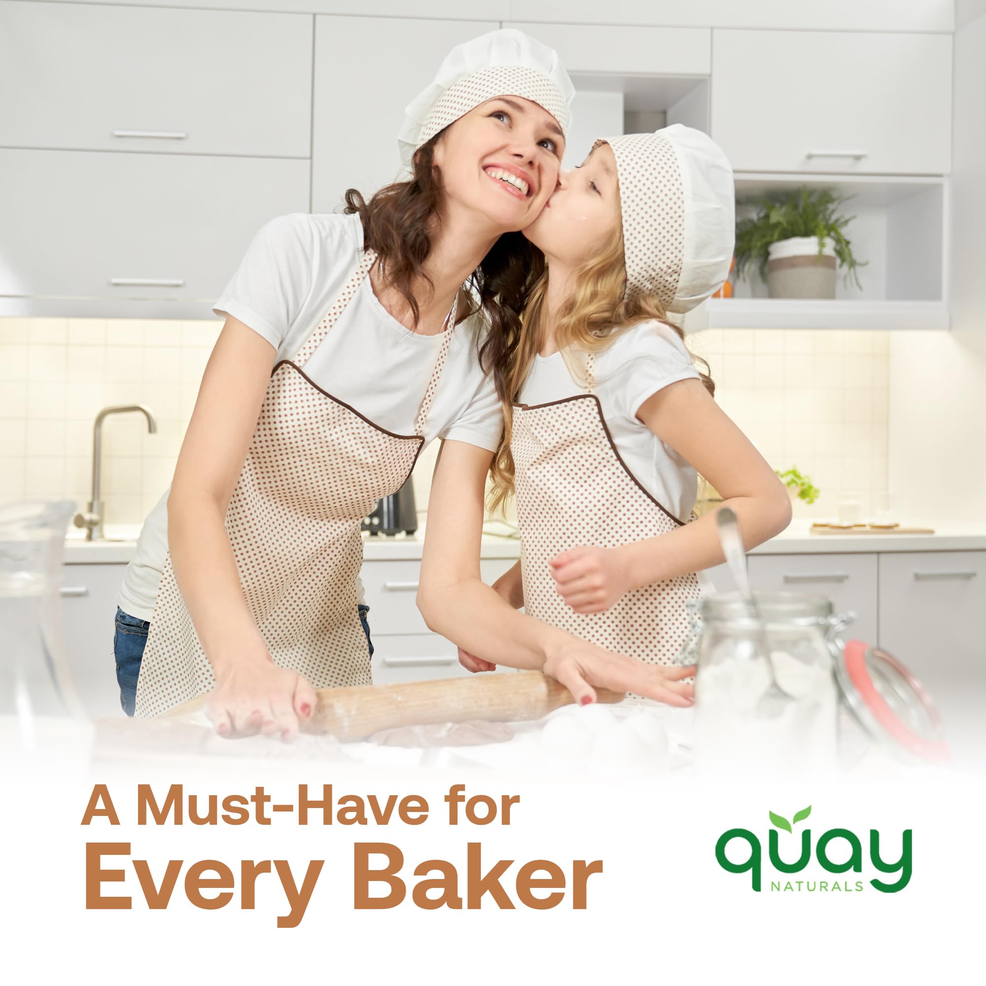 Quay Naturals Instant Dry Yeast clean-label packaging for confident baking.