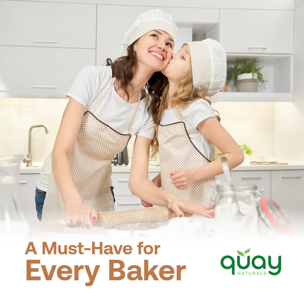 Quay Naturals Instant Dry Yeast clean-label packaging for confident baking.