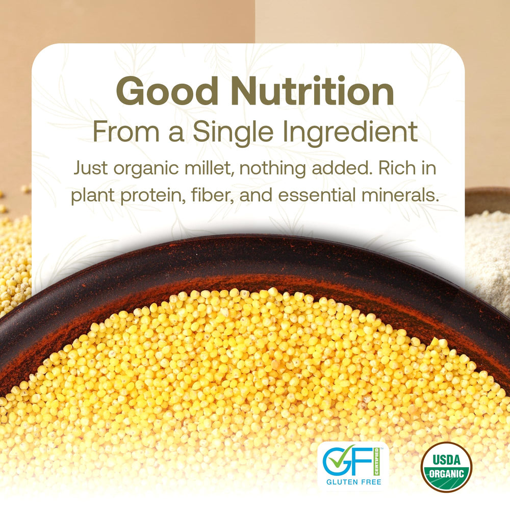 Quay Naturals millet flour dough ready to bake highlights gluten-free versatility.