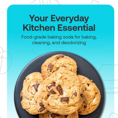Baking setup with Quay Naturals soda for cookies or cakes