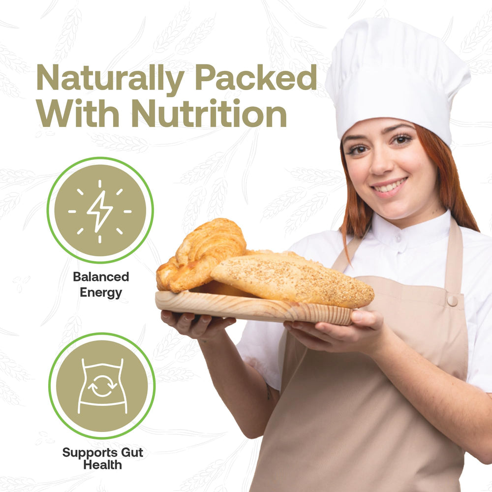Quay Naturals sorghum flatbreads baking with gluten-free flour.