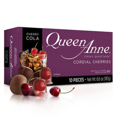 Queen Anne cherry cola cordial cherries gift box for festive indulgence