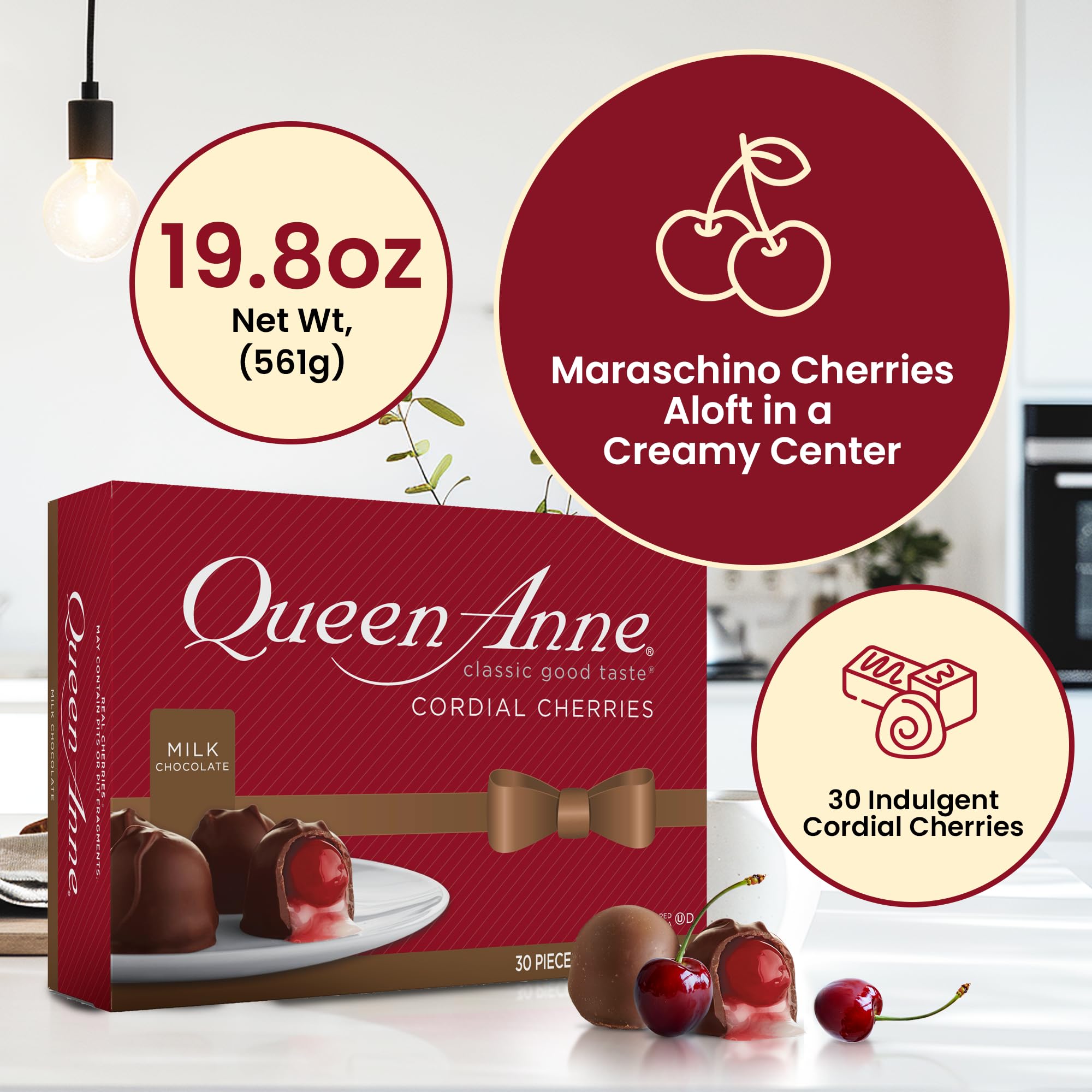 Queen Anne packaging scene prepared for gifting celebrations