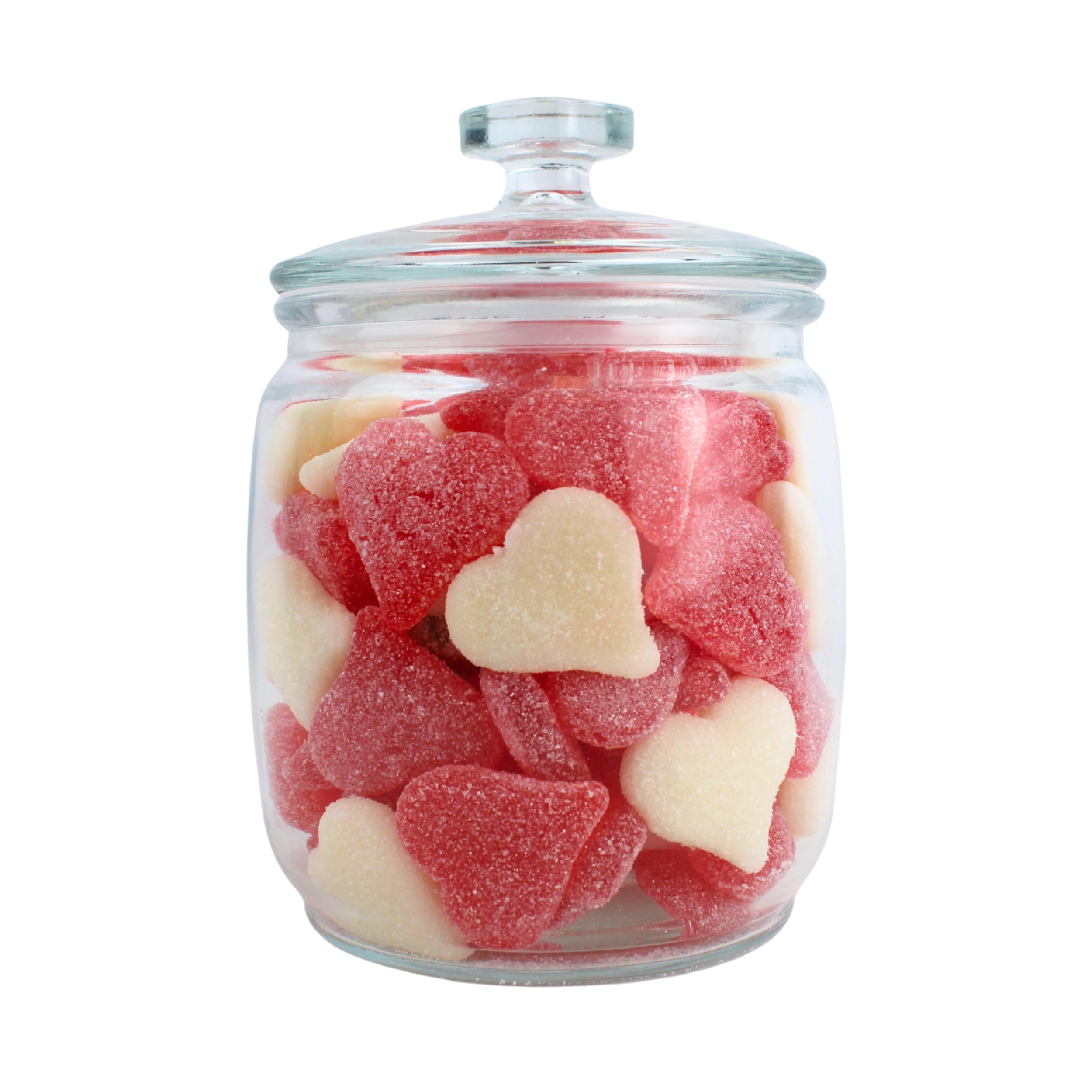 QUEEN CITY CANDY CAVE 1-pound bulk heart candy pack
