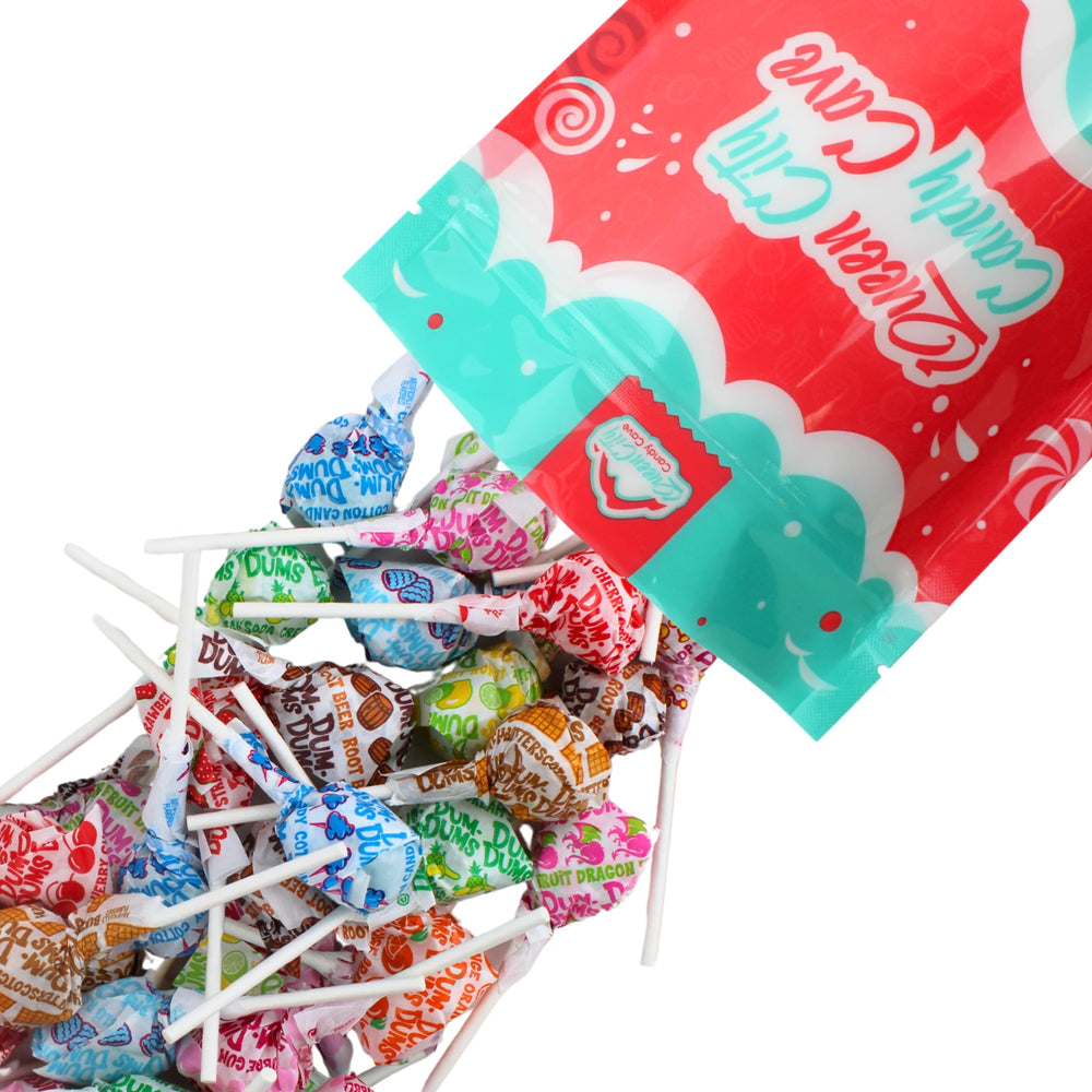 Queen City Candy Cave Dum Dums bulk classic flavors for party favors.