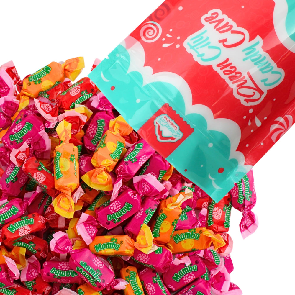 Queen City Candy Cave Mamba orange bulk 2lb, great for candy buffets