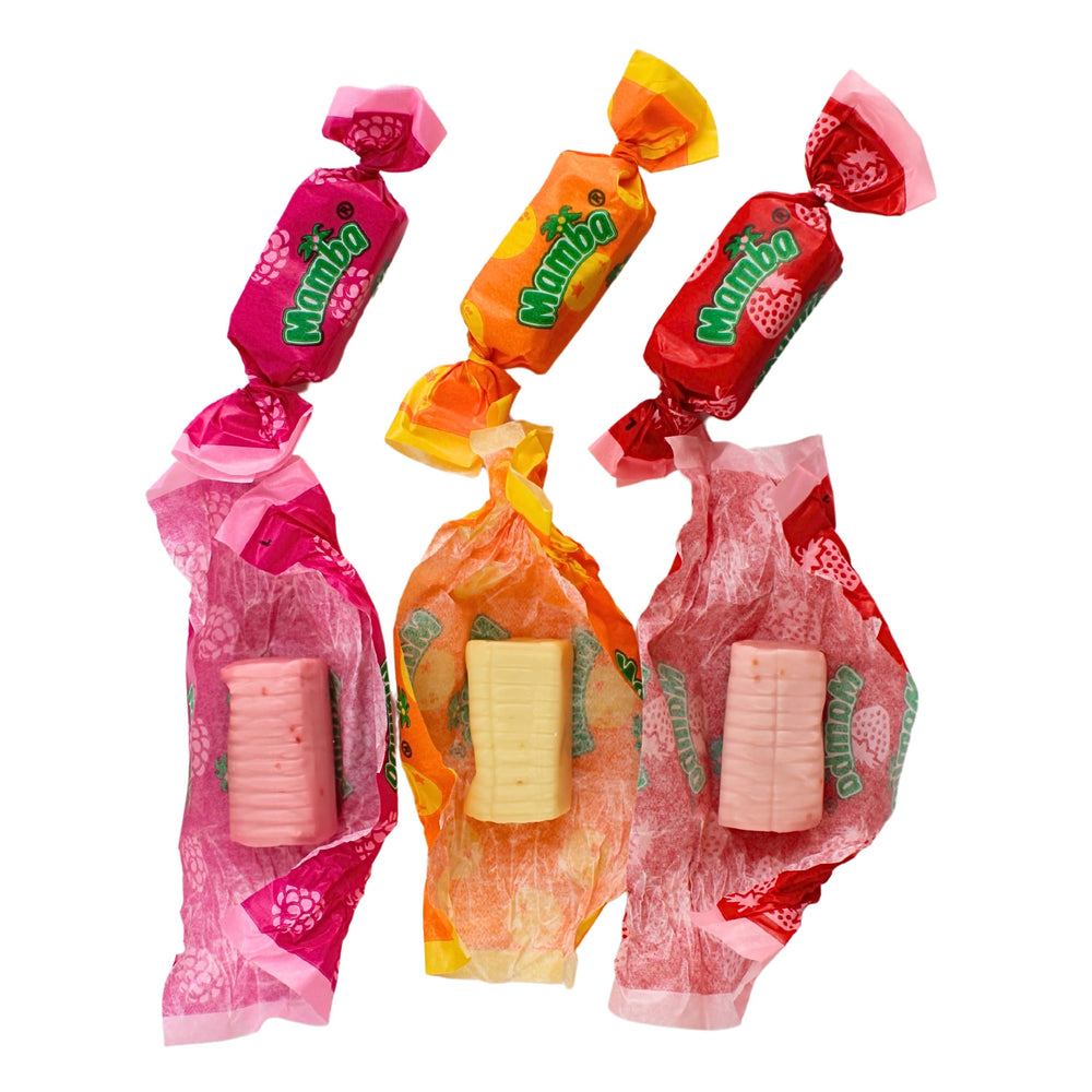 Queen City Candy Cave Mamba party setup, ideal for goody bags and piñatas