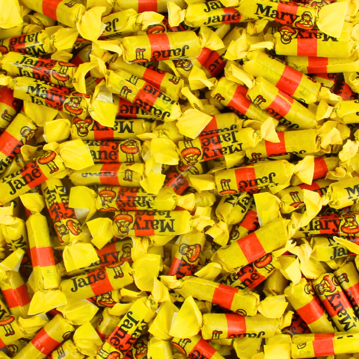 Queen City Candy Cave Mary Jane pack in a resealable bag, perfect for party plans.
