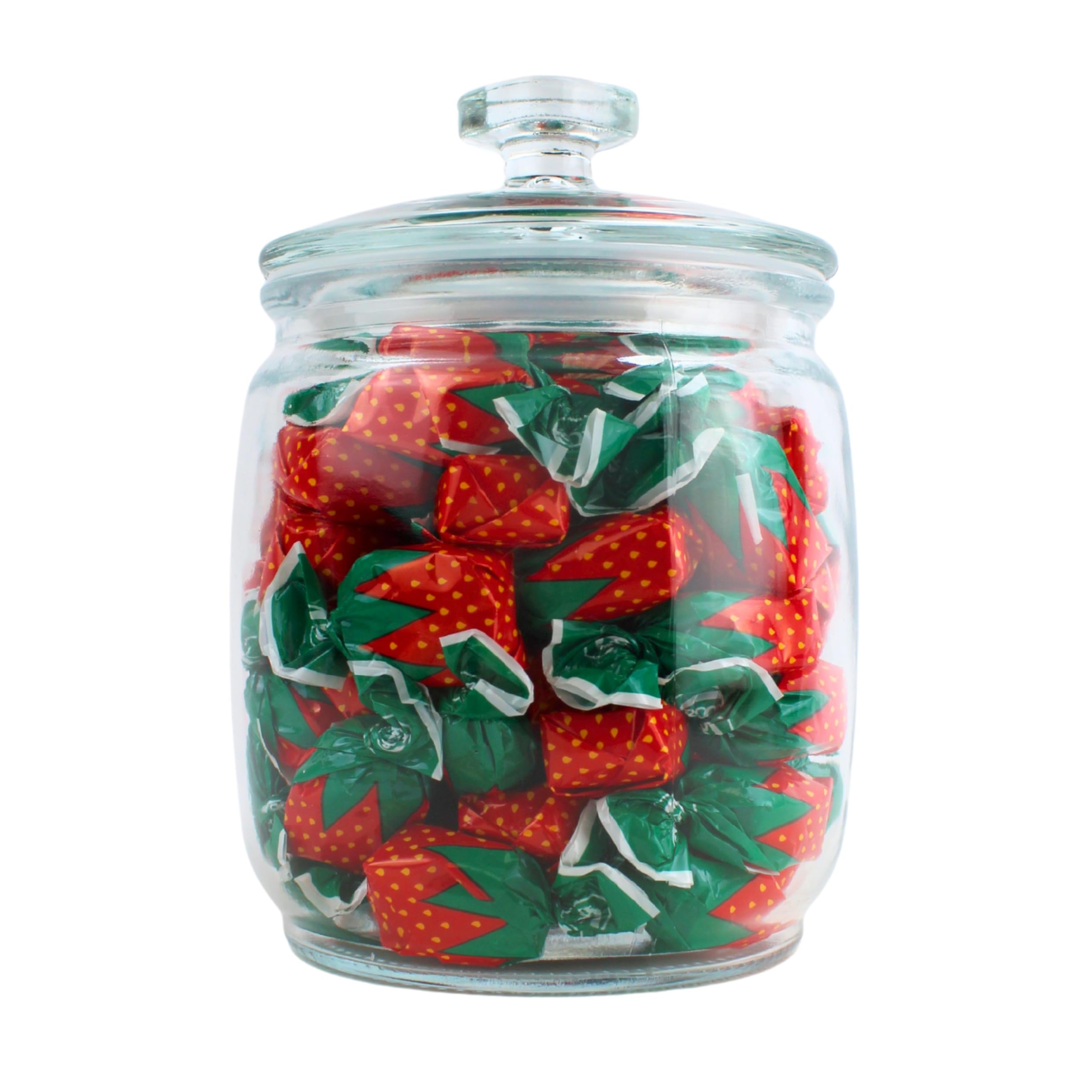 Queen City Candy Cave strawberry wrapper packaging preserves freshness