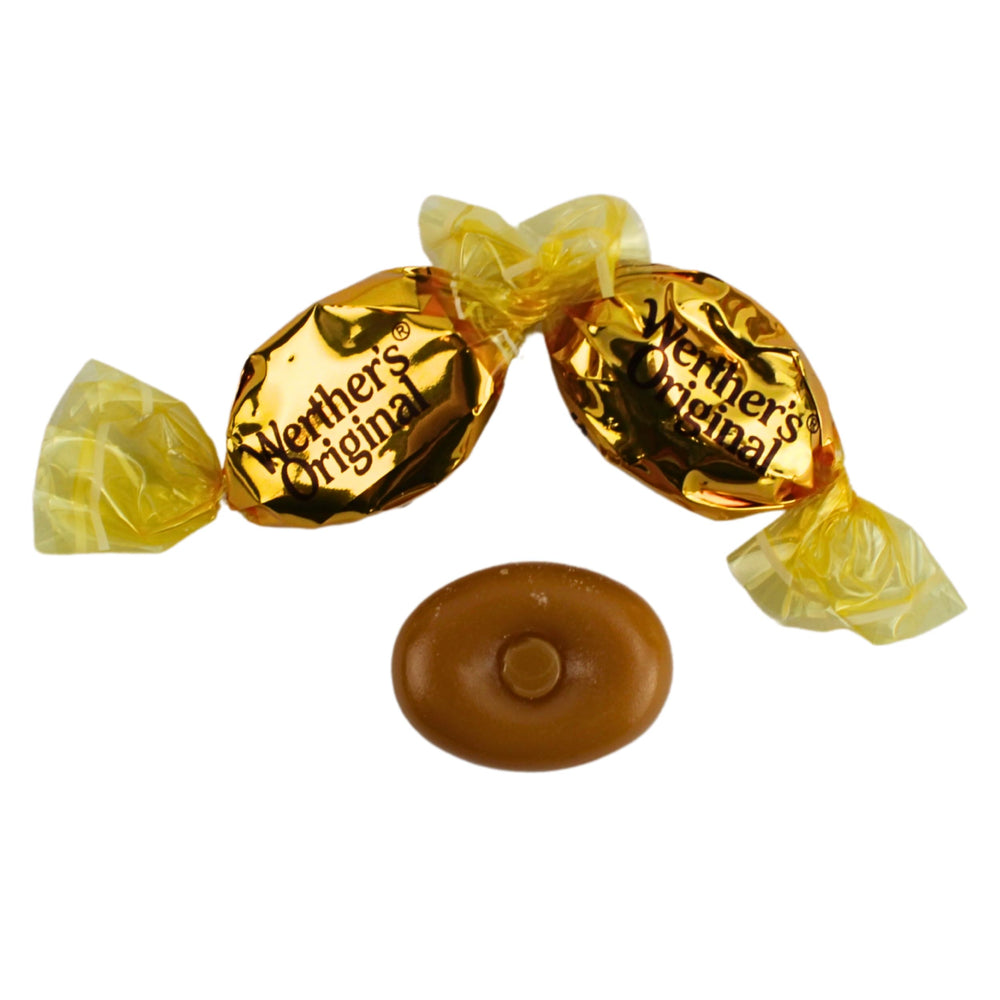 Queen City Candy Cave Werther-inspired caramel flavor ideal for classic candy bowls