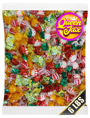 Queen Jax bulk hard candy mix, 6 lb, ideal for parties and gatherings.