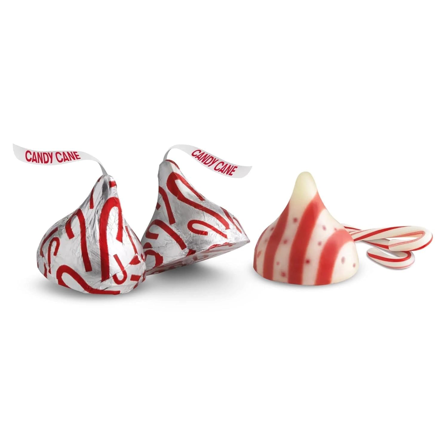 QUEEN JAX Candy Cane Kisses winter treats for stockings and trees.