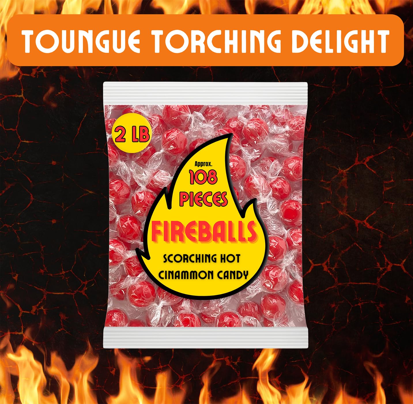 QUEEN JAX Fireball alternative delivering bold heat in candy form